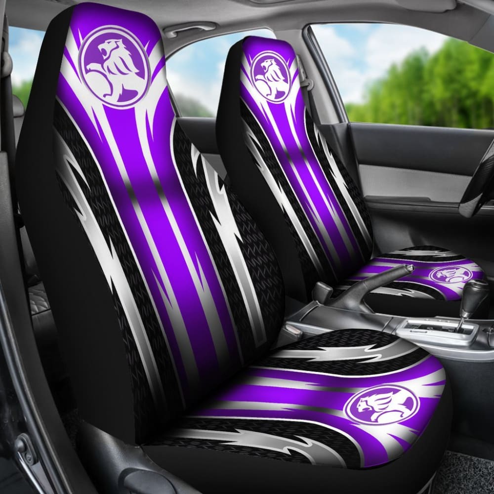 2-Piece Front Holden Seat Covers - Purple (Part #144627) | Universal Fit Car Seat Protectors for Comfort & Style | Perfect for Daily Commute, Road Trips & Vehicle Protection