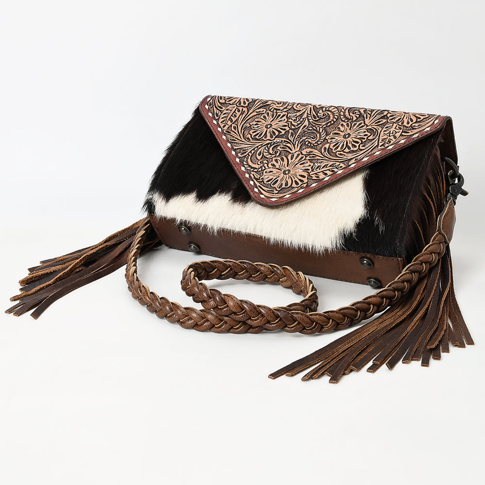 Genuine Western Leather Women's Handbag - American Darling Envelope Purse for Cowgirl Style | Perfect for Rodeo, Country Music Festivals & Western Fashion