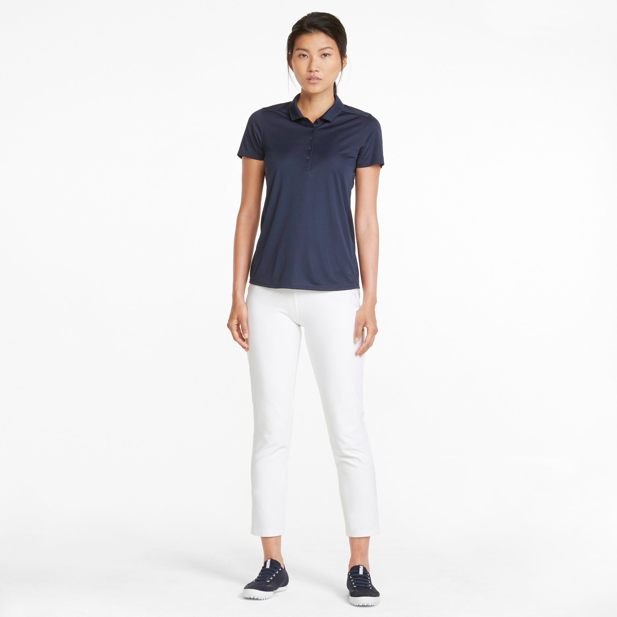 Women's Performance Golf Polo Shirt - Moisture Wicking & UV Protection - Stylish & Comfortable for Golfing, Gaming & Outdoor Activities