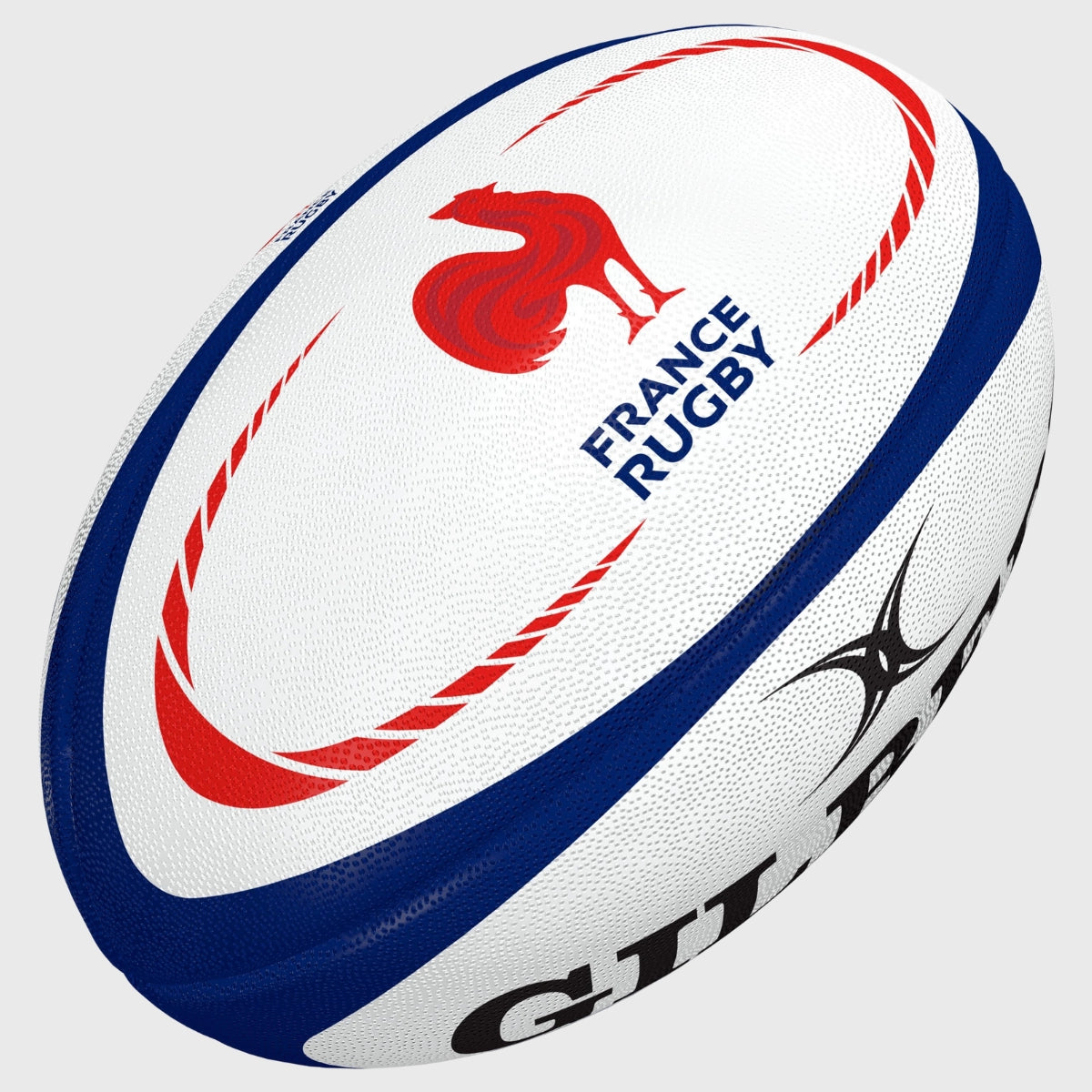 Authentic Gilbert France Replica Rugby Ball - Premium Quality Match & Training Rugby Ball for Sports Enthusiasts - Perfect for Rugby Games, Training Sessions & Collectors