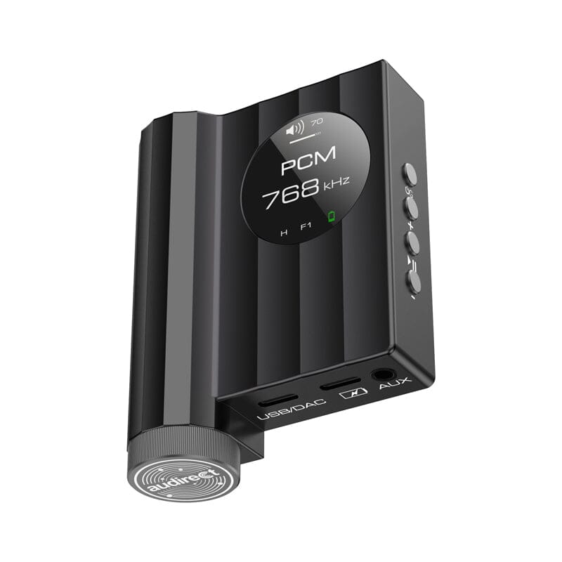 AUDIRECT Team 1 MegaSafe Version ES9281AC PRO Magnetic Portable DAC/AMP - High Resolution Audio Amplifier for iPhone, Android & Laptop - Perfect for Music Lovers, Gaming & Studio Recording
