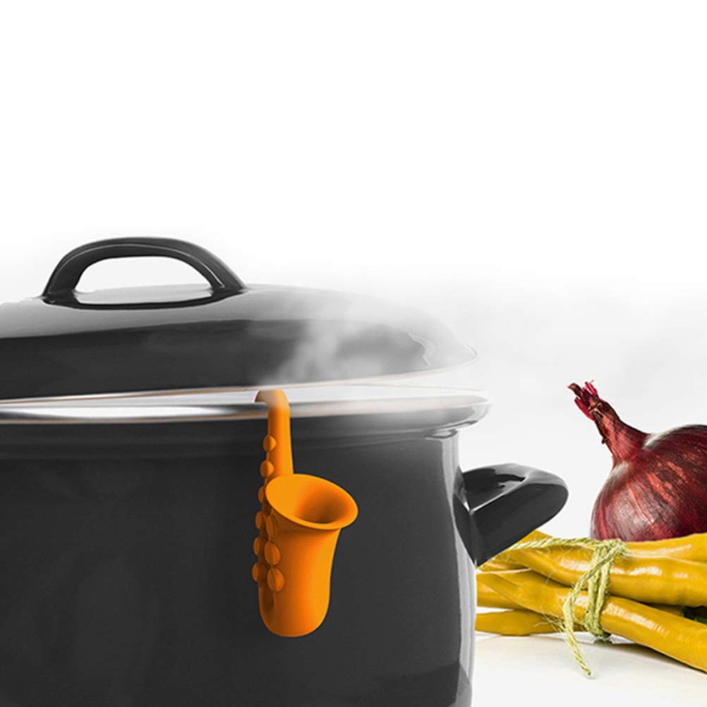 Hemoton 3-Piece Silicone Pot Cover Stopper Set - Prevent Boiling Over & Spills - Perfect for Cooking Pasta, Soup & Rice - Essential Kitchen Safety Gadget