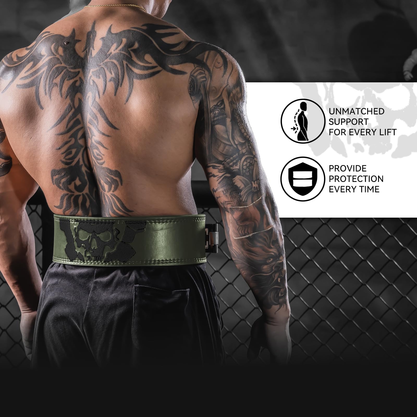 **Professional Adjustable Weight Lifting Belt for Men & Women – Heavy Duty Lever Buckle – Ideal for Powerlifting, CrossFit & Gym Workouts**