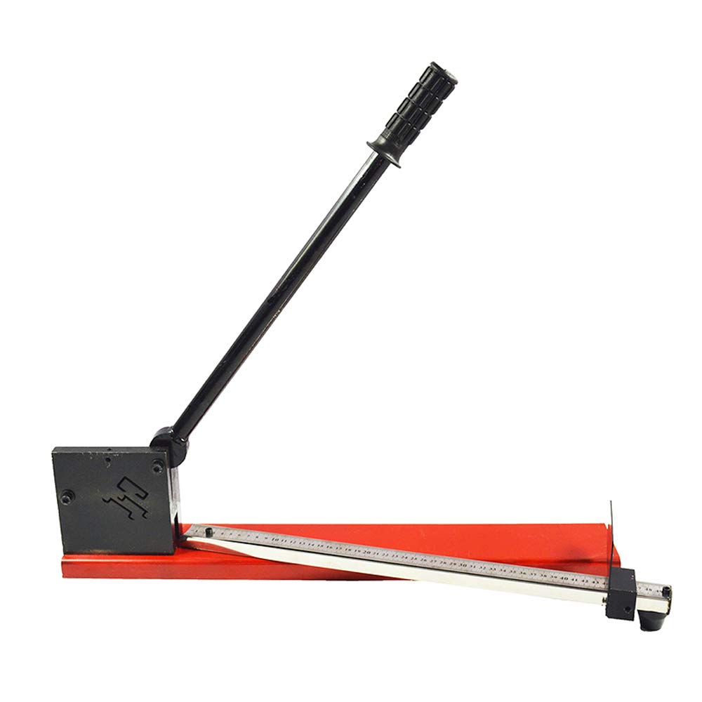 TECHTONGDA 3 Groove Manual DIN Rail Cutter for Aluminum Alloy & Steel Rail with Measuring Scale - Perfect for Electrical Panel Installation and Industrial Wiring Projects