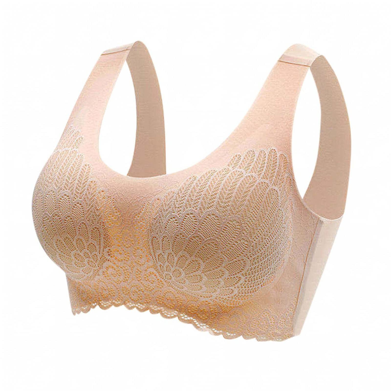 High Impact Lace Sports Bra for Women - Seamless Support for Gym & Yoga