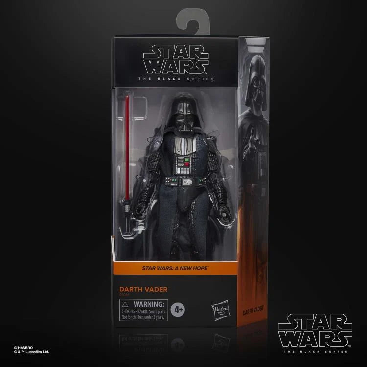 Star Wars The Black Series 6 Inch Darth Vader (A New Hope) Action Figure - Collectible Toy for Fans, Gift for Star Wars Enthusiasts - Perfect for Display, Role Play, and Cosplay