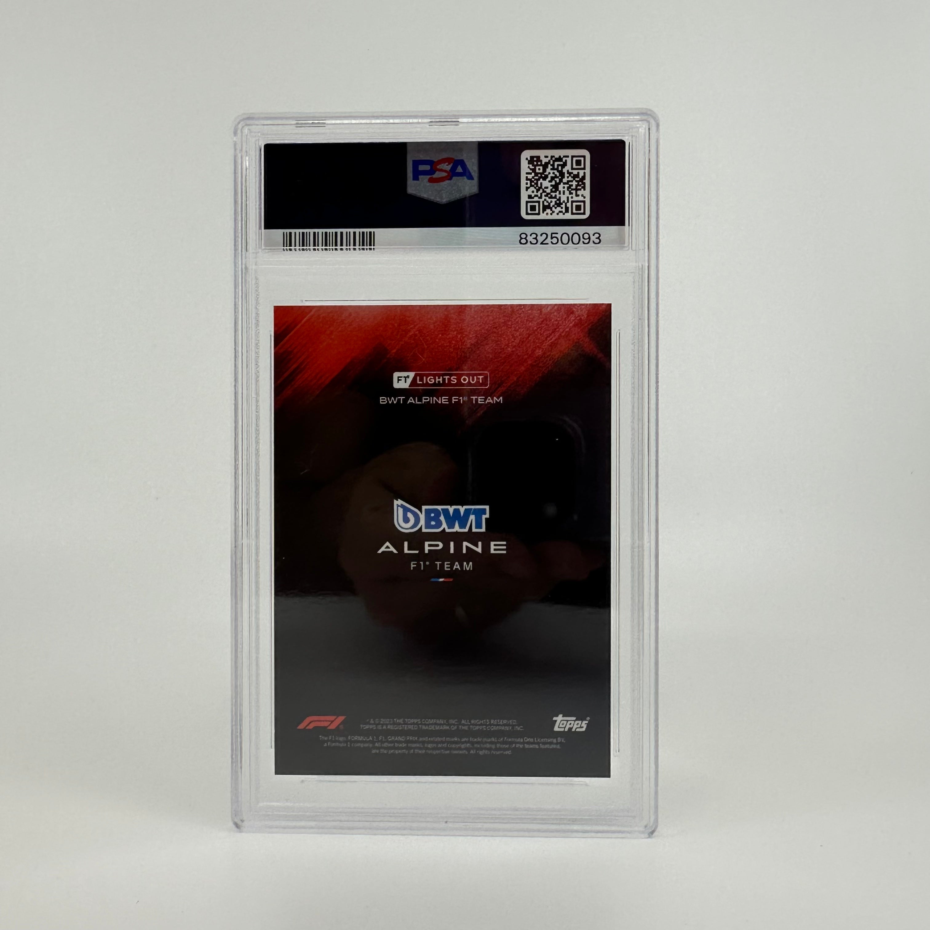 PSA 9 Graded 2002 Fernando Alonso Red Rookie Card - Perfect for Collectors, Sports Memorabilia & F1 Racing Fans