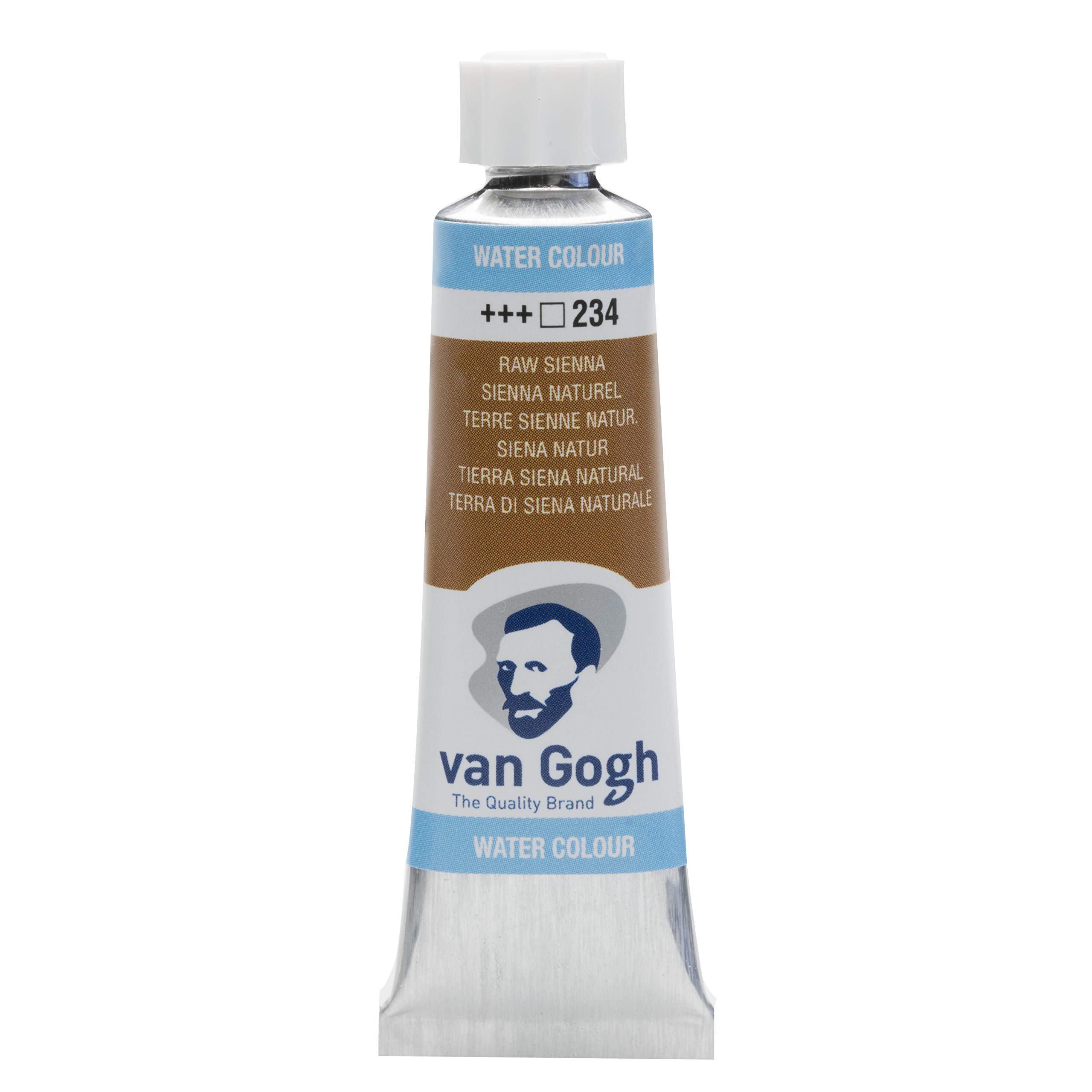 Van Gogh Watercolor Paint Tube - 10ml Raw Sienna 234 | Professional Artist Grade Paint for Watercolor Painting, Sketching & DIY Art Projects
