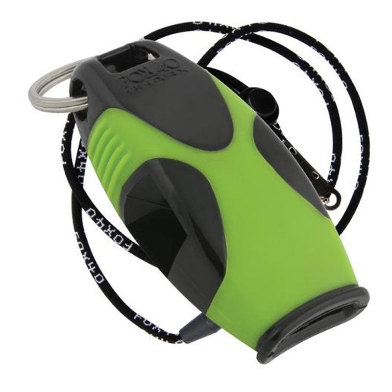 Fox 40 Sharx Whistle with Lanyard - Loud Safety Whistle for Referees, Coaches & Emergency Situations - Perfect for Sports Games, Outdoor Activities & Survival Kits