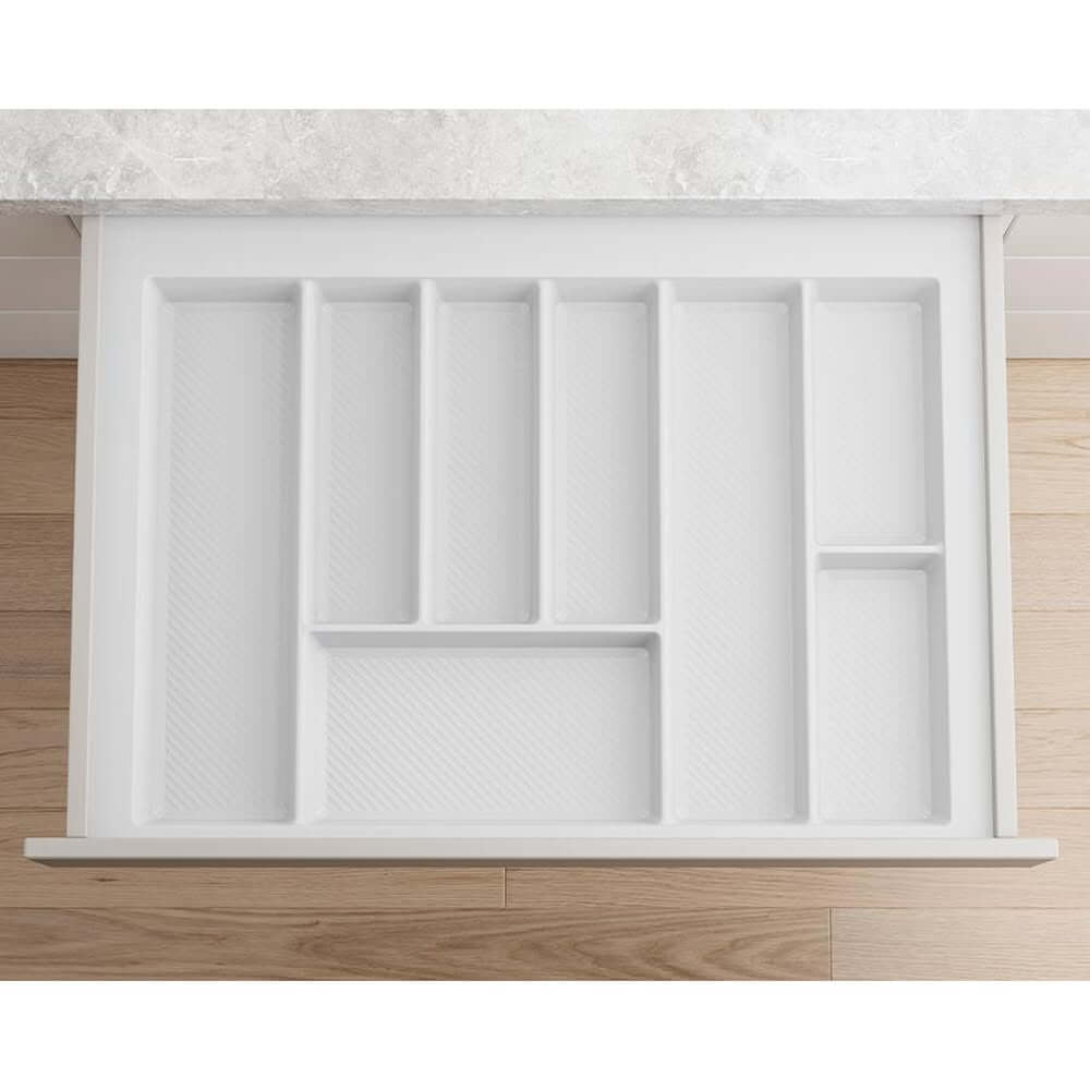 Soko Cutlery Tray 700mm - Expandable Bamboo Silverware Organizer for Kitchen Drawer - Perfect for Utensils, Knives, Spoons & Forks Storage