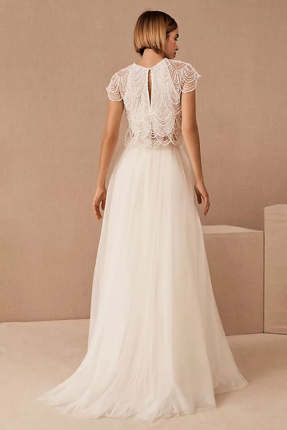 Jenny Yoo Hannah Skirt | Women's A-Line Flowy Midi Skirt | Perfect for Weddings, Parties & Special Occasions