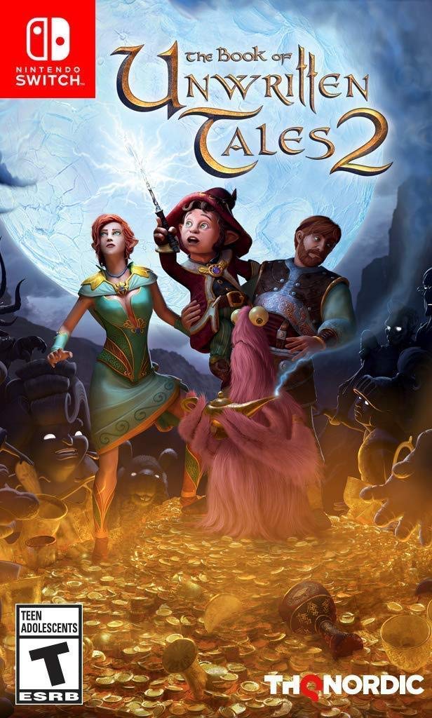 The Book of Unwritten Tales 2 - Nintendo Switch Game | Fantasy Adventure RPG for Nintendo Switch - Perfect for Gamers Who Love Story-Driven Adventures