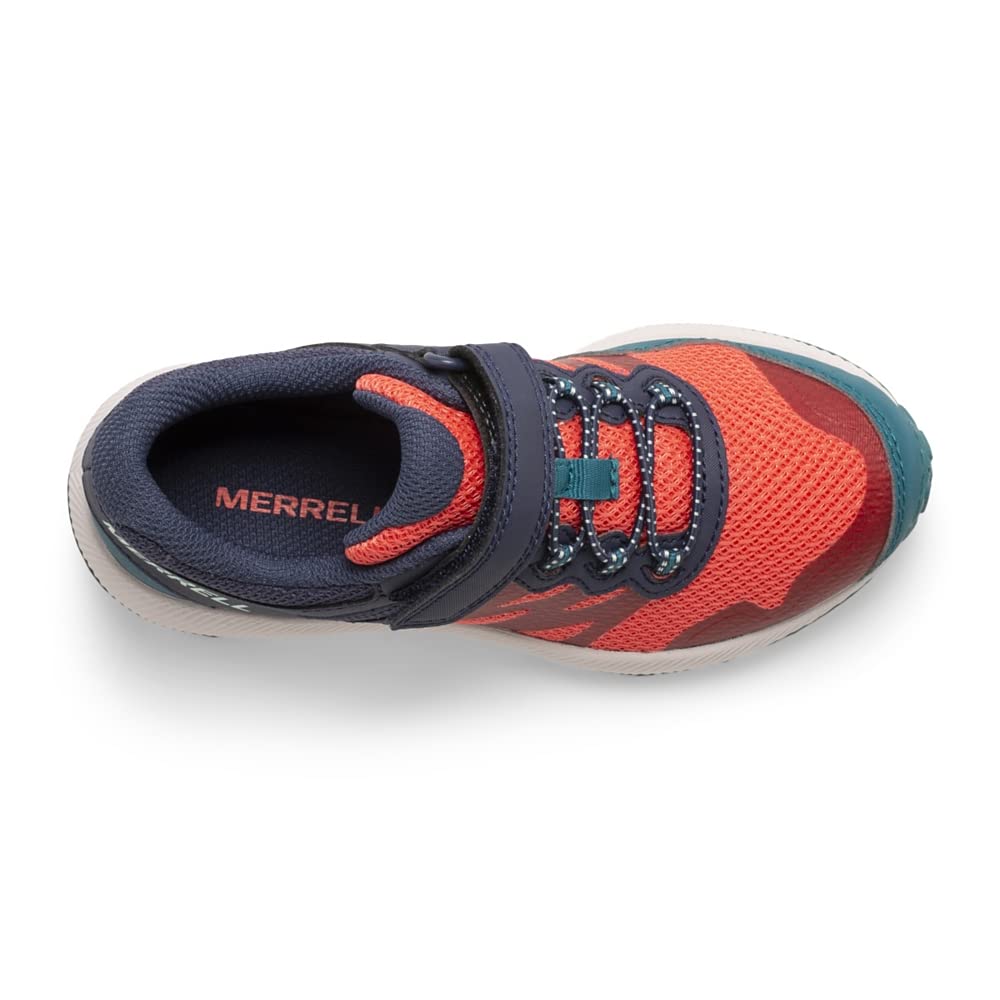 Merrell Kid's Nova 2 Sneakers - Lightweight Hiking Shoes for Boys & Girls - Non-Slip Outdoor Trail Running Shoes for Kids - Perfect for Hiking, Camping & School Activities