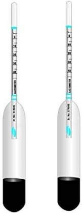 Garv Lactometer for Milk Purity Testing - Instant Milk Testing Kit for Home Use (Set of 2 Clear Lactometers) | Perfect for Dairy Farmers, Home Cheesemakers & Food Safety Inspectors