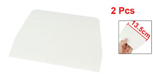 uxcell Plastic Pizza Dough Pastry Cutter Scraper - 2 Pack Kitchen Baking Tools for Cake, Bread & Cookies - Ideal for Home Bakers & Professional Chefs
