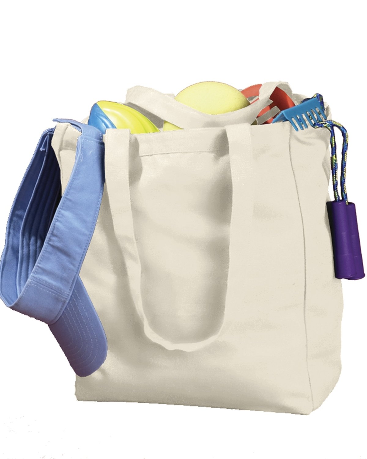 BAGedge BE008 Canvas Book Tote Bag - Large Reusable Shopping Tote for Women, Work, Beach & Travel | Durable Cotton Carryall with Handles for Books, Groceries & Essentials
