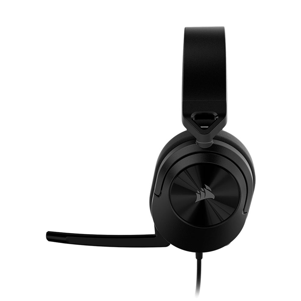 Corsair HS55 Surround Gaming Headset - 7.1 Virtual Surround Sound, Lightweight & Comfortable, Noise Isolation - Perfect for PC, PS5, Xbox Gaming & Online Meetings