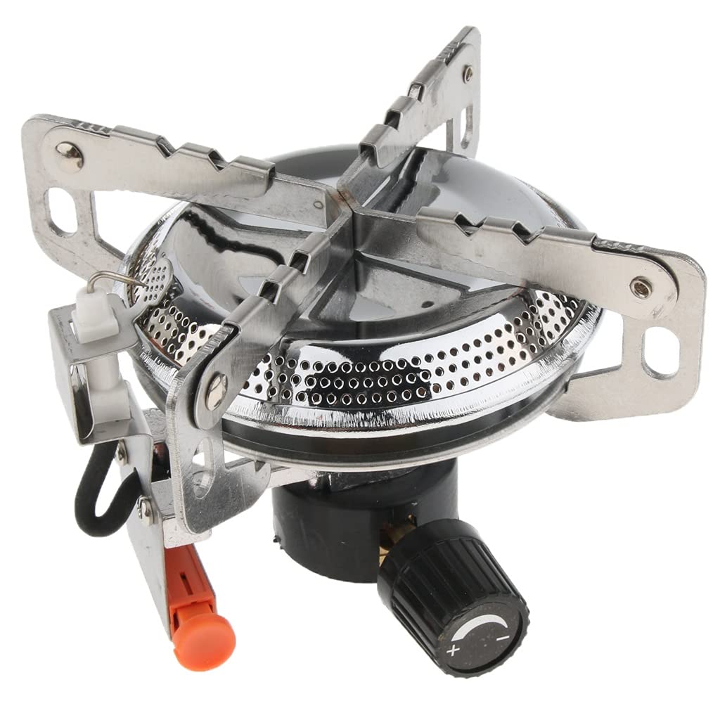 Ultralight Portable Camping Stove with Piezo Ignition - Compact Backpacking Stove for Outdoor Cooking, Hiking, Picnics & Emergency Preparedness