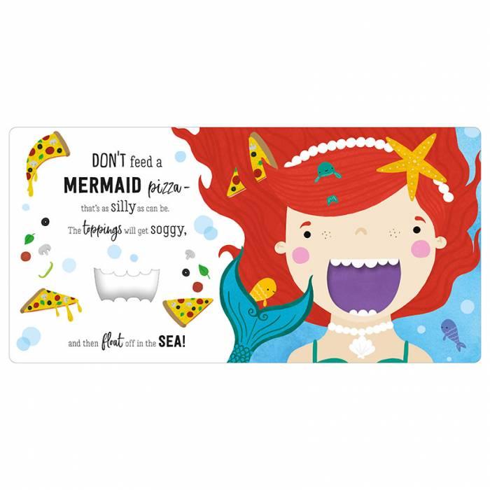 Don't Feed the Unicorn Board Book with Die-Cut Mouth Holes - Interactive Children's Storybook for Bedtime Reading & Early Learning