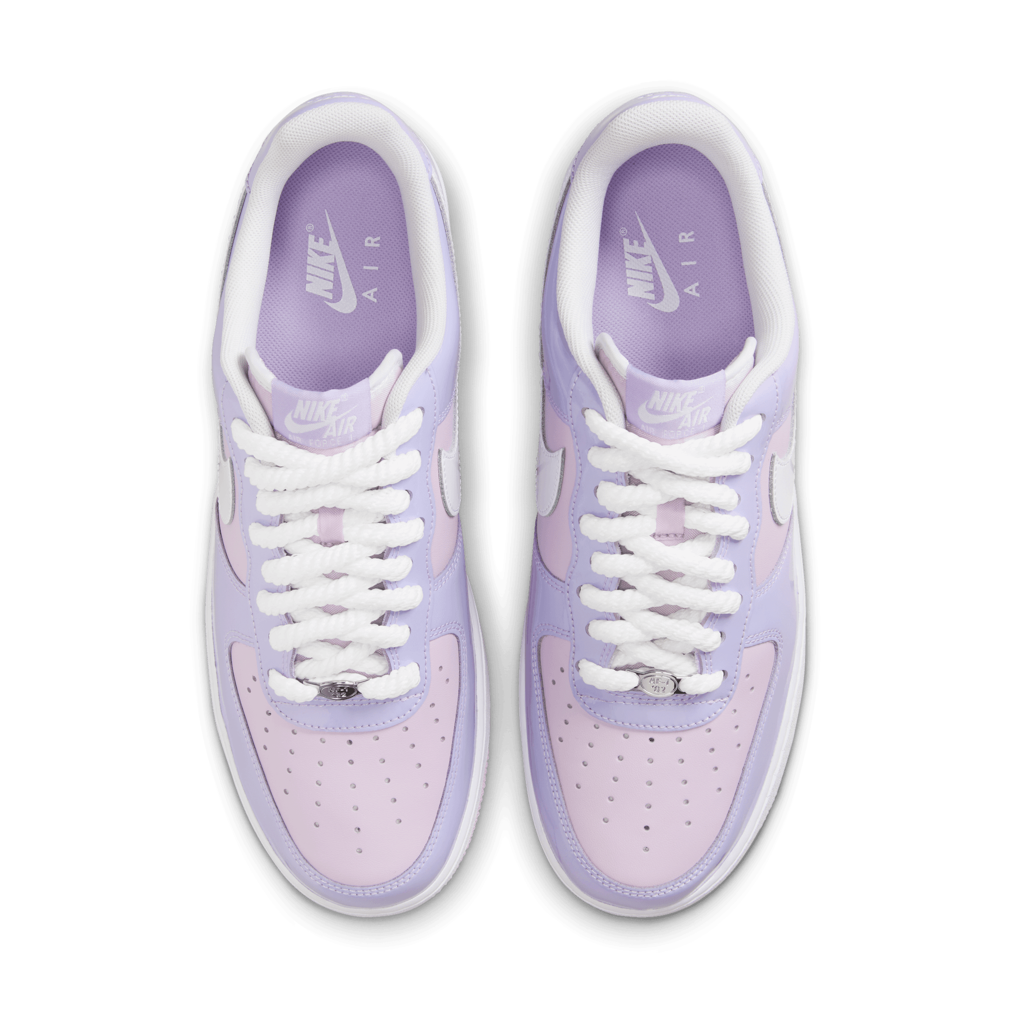 Nike Air Force 1 '07 LV8 Hydrangeas Women's Sneakers - Light Blue Floral Basketball Shoes for Casual Wear & Street Style Fashion