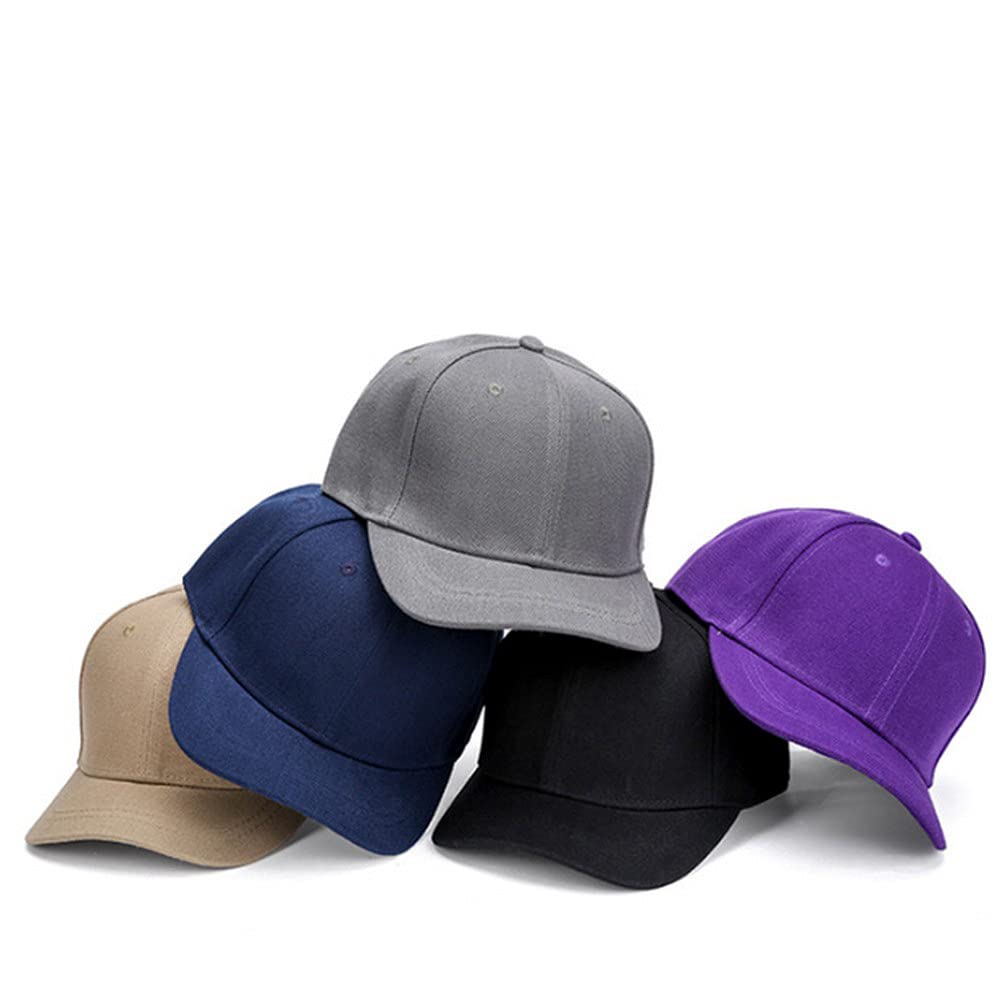 Croogo Unisex Classic Baseball Cap - Short Bill Brim Dad Hat with Sweatband & UV Protection | Perfect for Outdoor Sports, Hiking, and Everyday Casual Wear