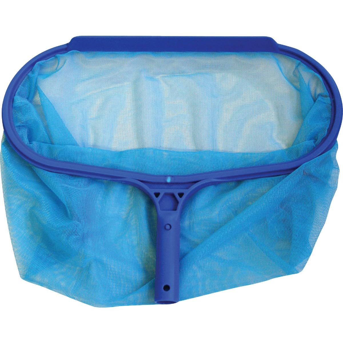JED Pool Tools 40-384 Deep Leaf Rake - Heavy Duty Swimming Pool Leaf Skimmer Net with Aluminum Pole - Perfect for Cleaning Leaves, Debris in Inground & Above Ground Pools