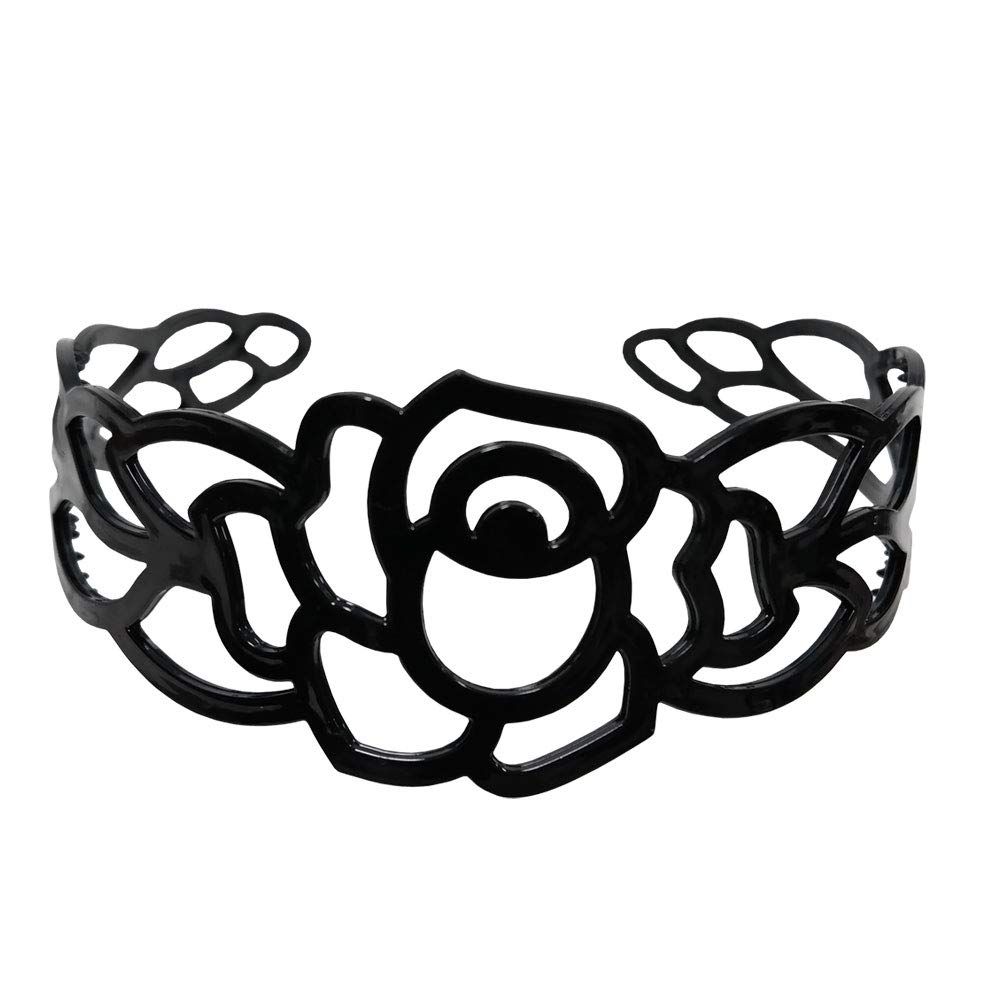 8-Piece Non-Slip Plastic Headbands with Inner Teeth Comb - Comfortable Hair Accessories for Women & Girls (ph8p_02) - Perfect for Sports, Workouts, Yoga, and Everyday Styling