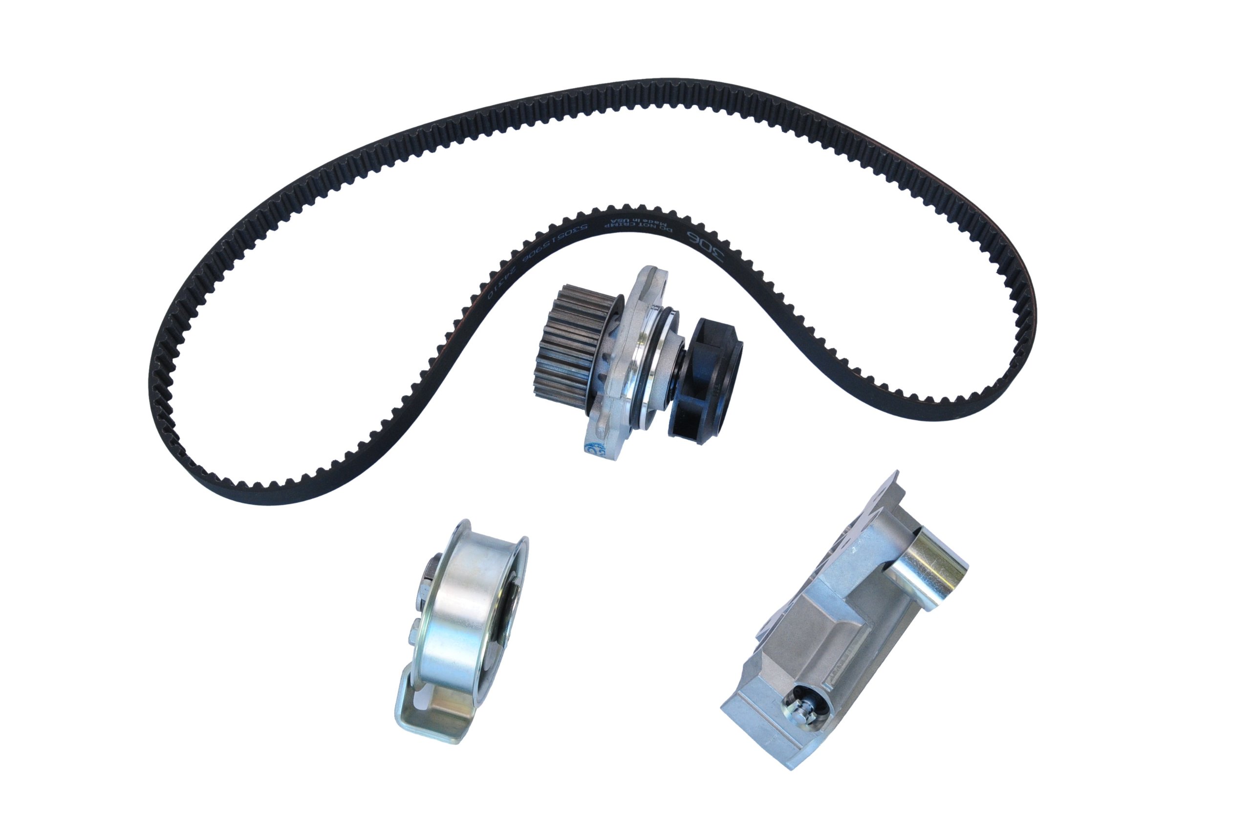 Continental GTKWP306A Timing Belt Kit with Water Pump - Replacement for Audi, VW, Mercedes - High-Performance Engine Maintenance for Smooth Driving