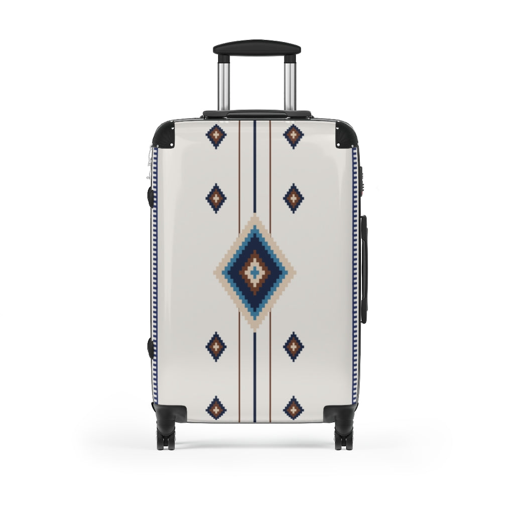 Storm Clouds Southwestern Hardshell Carry-On Cabin Suitcase - Lightweight Durable Luggage for Air Travel & Weekend Getaways