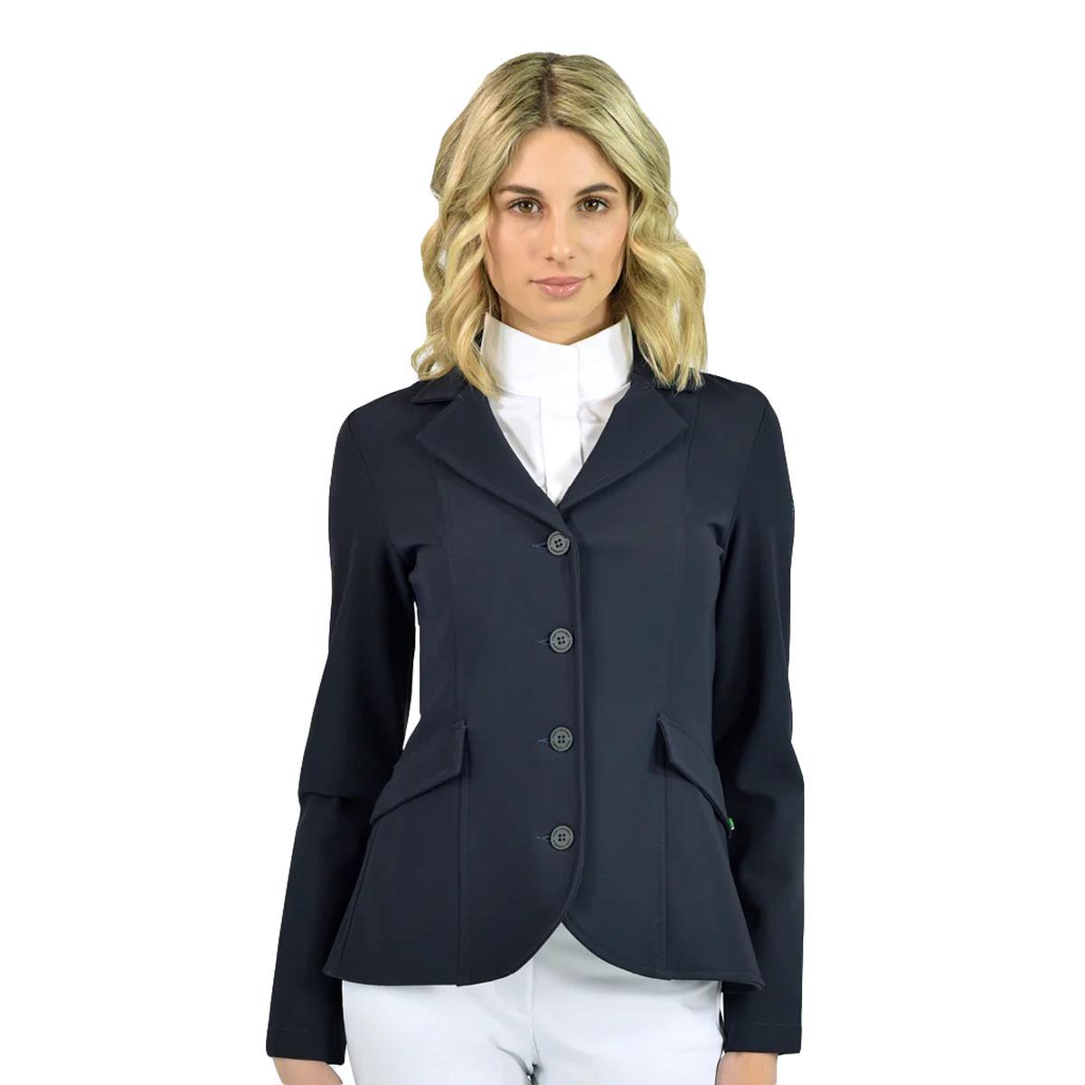 Equestrian Women's Yakie Hunter Show Jacket - Breathable & Stylish Riding Apparel for Horse Shows, Competitions & English Riding