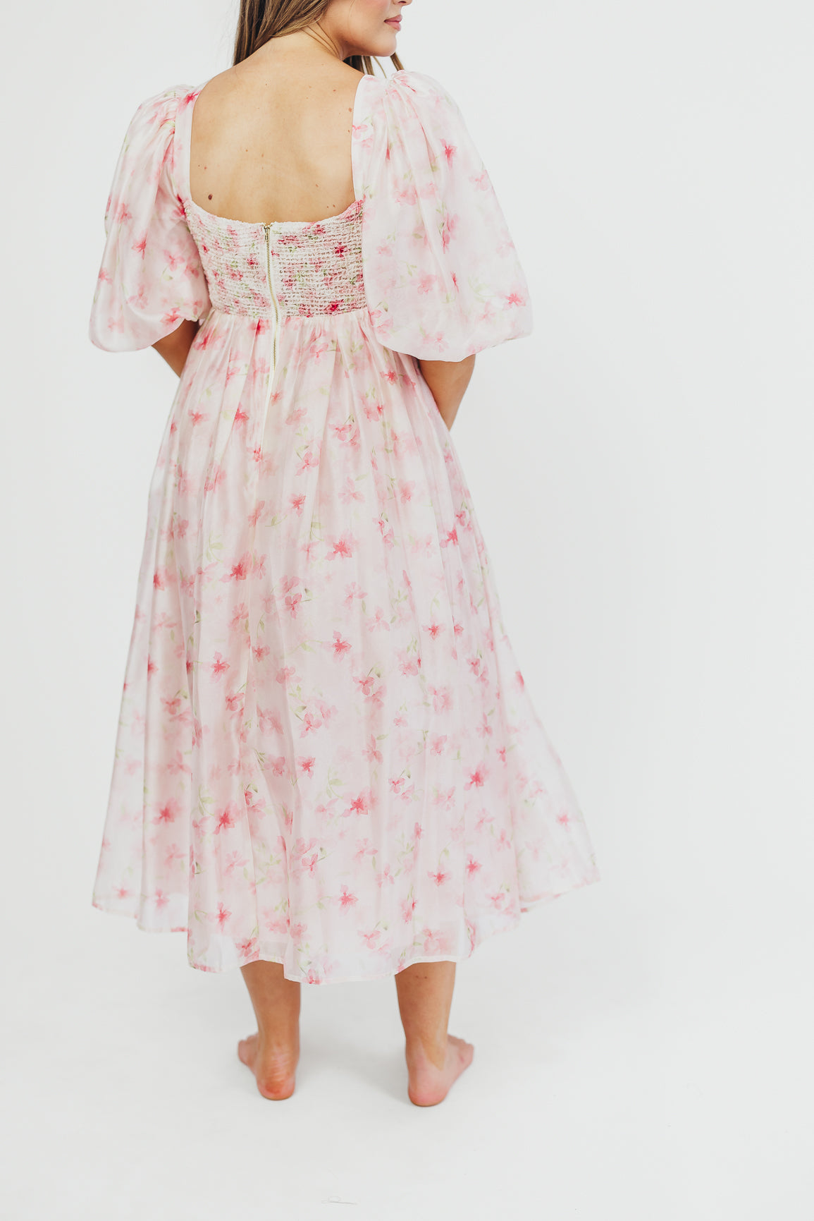Harlow Maxi Dress in Pink - Bump Friendly Maternity Dress, Inclusive Sizing (S-3XL) | Flowy Summer Dress for Beach, Vacation & Everyday Wear