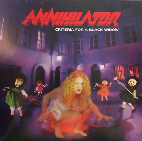Annihilator - Criteria For A Black Widow Ltd Edition Vinyl (200 Copies) | Brain Mush Design | Heavy Metal Music Collectible | Perfect for Vinyl Collectors & Metal Fans