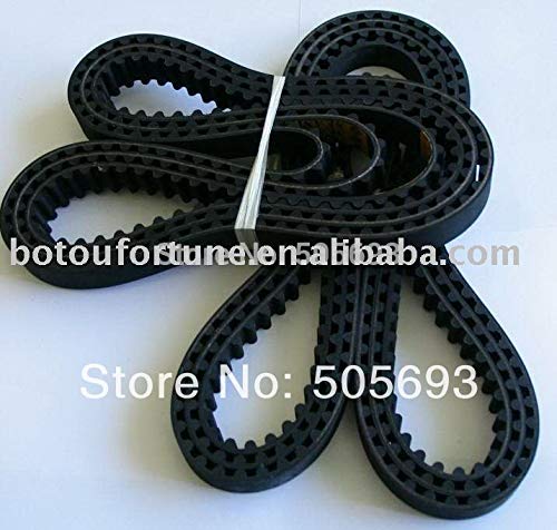 T2.510406 Timing Belt Machine Belt - 10pcs Pack - Durable Replacement for Industrial Equipment & Machinery | Perfect for Conveyors, Printers & Automation Systems