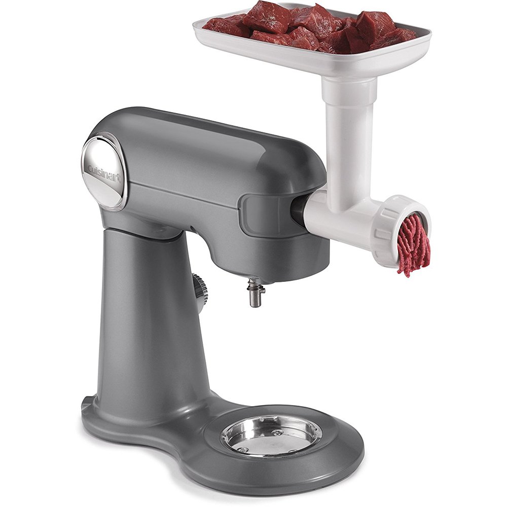 Cuisinart MG-50 Meat Grinder Attachment for SM-50 & SMD-50 Stand Mixers - White | Perfect for Home Kitchen, Sausage Making & Ground Beef Prep