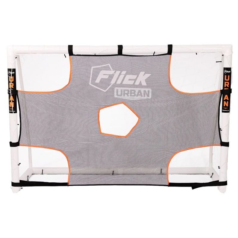 Football Flick Urban Goal Target Sheet 12x6ft (3.6m x 1.8m) - Premium Soccer Training Net for Accuracy Practice - Perfect for Backyard Drills, Team Training & Skill Development