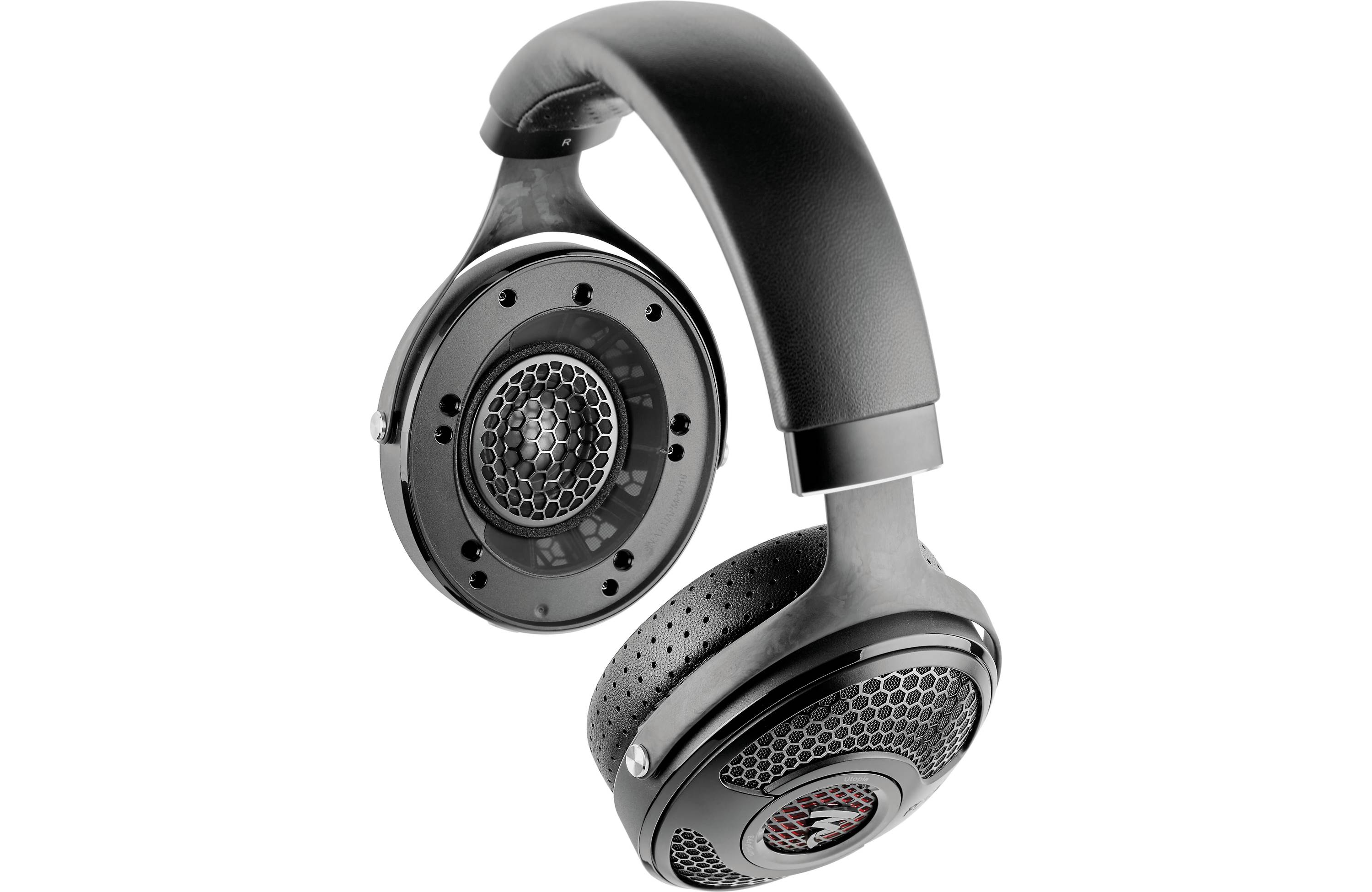 Focal Utopia Black Headphones (3rd Generation) - Premium Audiophile Headset for Music, Gaming & Studio Recording