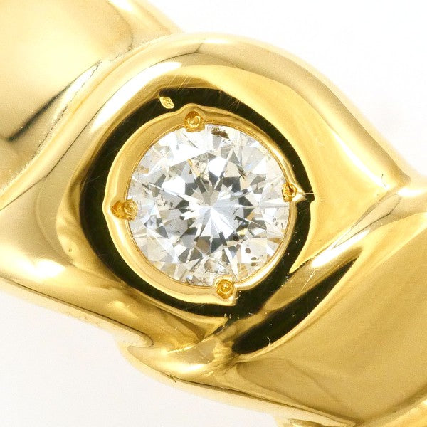 18K Yellow Gold Diamond Ring for Women - Elegant Solitaire Engagement & Wedding Band - Perfect for Proposals, Anniversaries, and Special Occasions