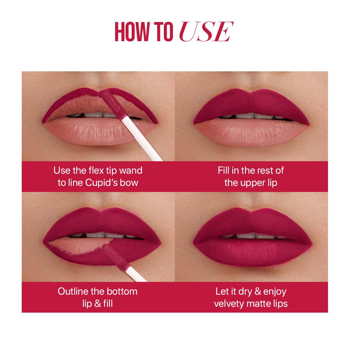 MyGlamm LIT Velvet Matte Liquid Lipstick - Yummy (Muted Candy Pink Shade) | Hydrating, Vegan Lipstick with Vitamin E, Long-Lasting Matte Finish | Perfect for Everyday Wear, Date Night & Special Occasions (1.6ml)