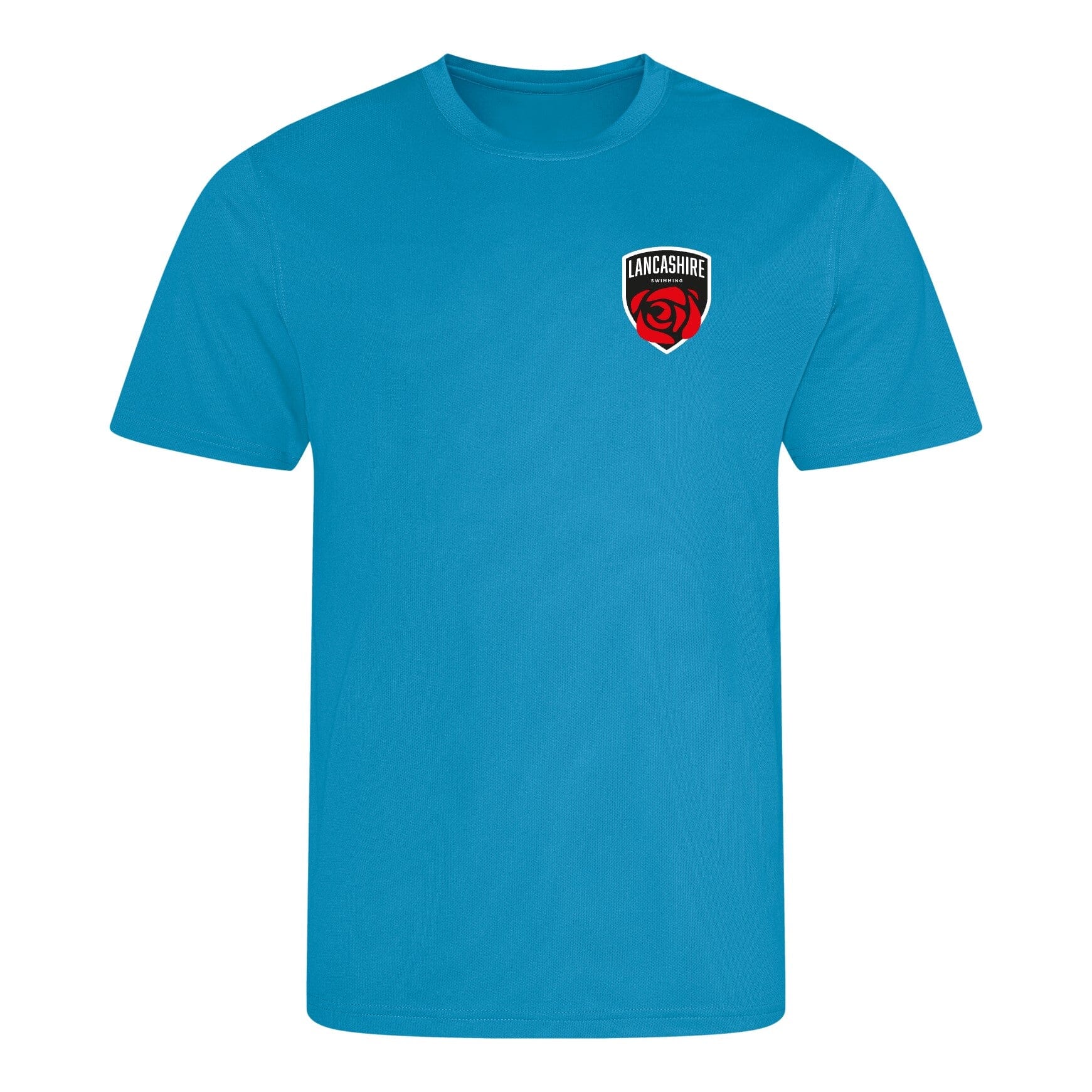 Lancashire County ASA County Championships 2025 T-Shirt - Sapphire Blue - Comfortable Cotton Tee for Swimming Competitions & Team Support