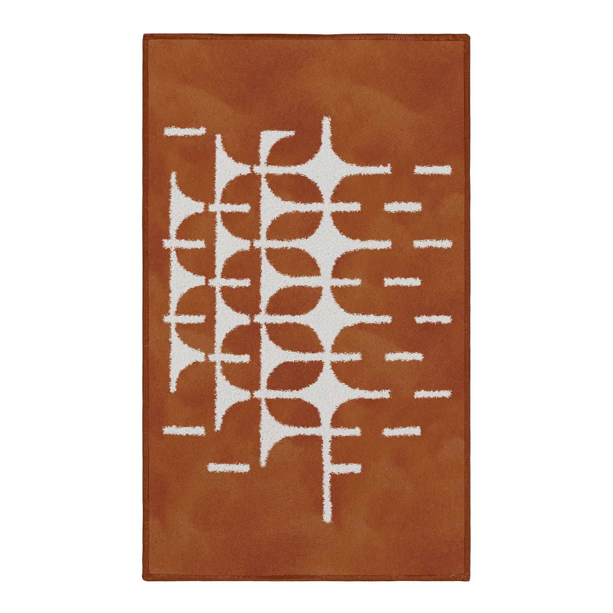 Soft Echo Cotton Feel Washable Rug - Non-Slip Living Room Bedroom Area Rug - Machine Washable for Easy Cleaning - Perfect for Home, Office & Dorm Decor