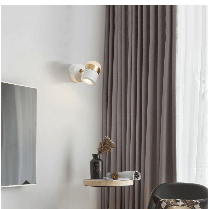 Nordic LED Wall Art Lamp - Modern Scandinavian Lighting for Living Room, Bedroom & Office Decor