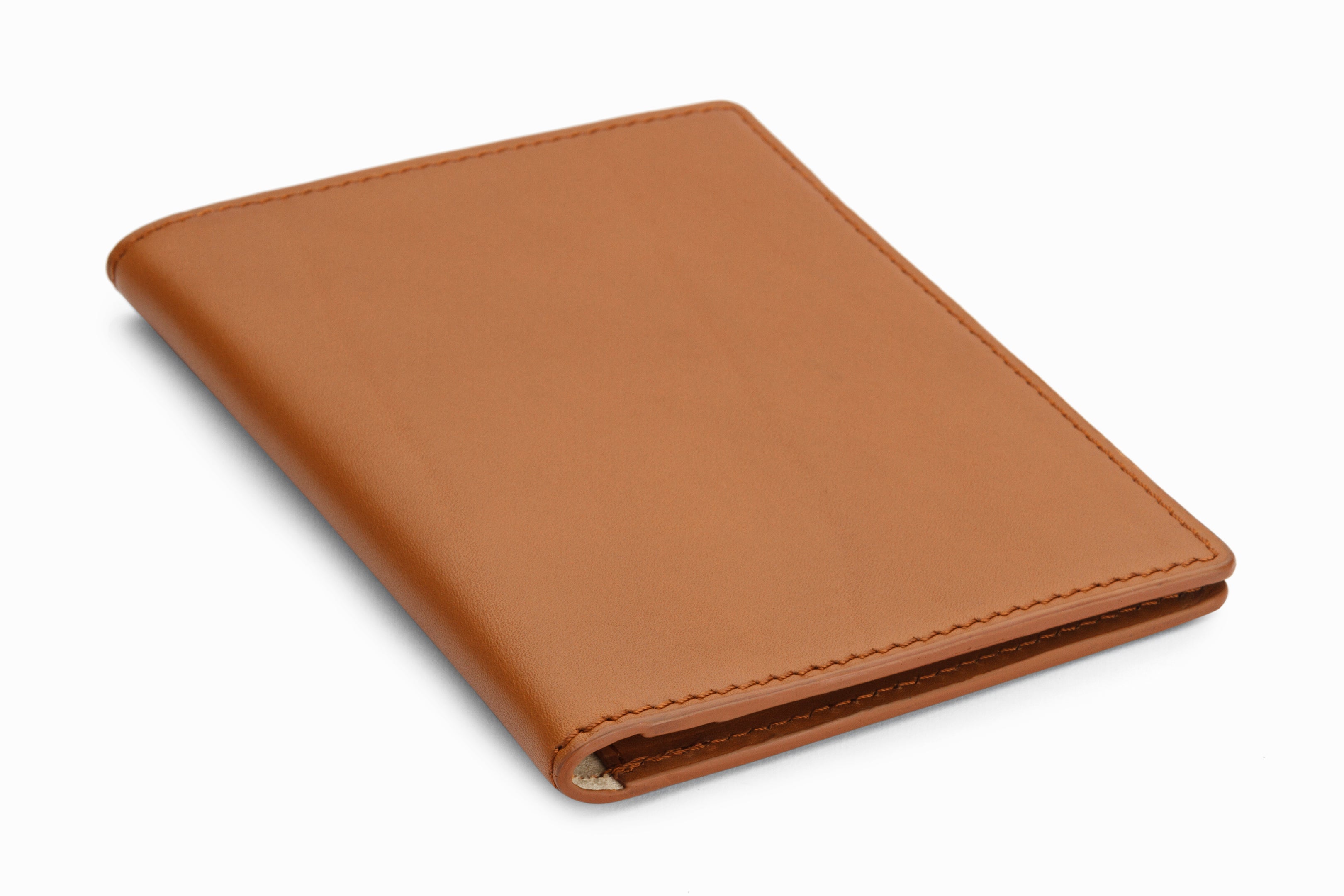Premium Genuine Leather Passport Wallet in Tan - Travel Organizer for Men & Women - Perfect for Airports, Vacations & Business Trips
