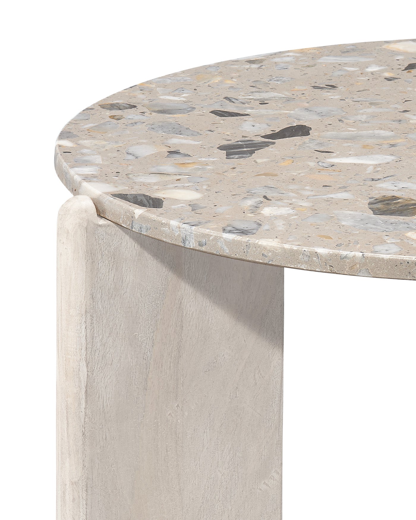 Modern Quarry Coffee Table - Solid Wood Living Room Furniture for Home Decor | Perfect for Small Spaces, Apartments & Cozy Gatherings