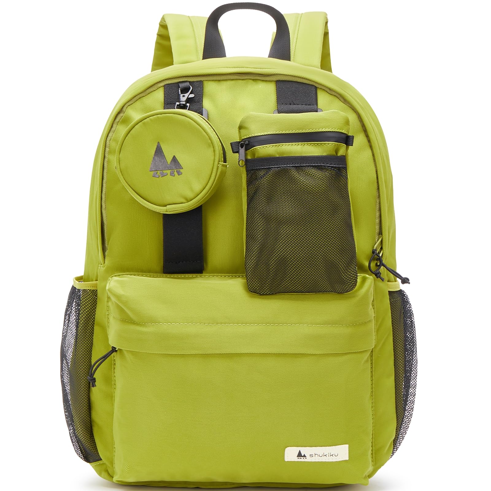 17 Inch Cool Backpack for Women & Men - 3 in 1 Removable Funny Backpack - College, Travel & Casual Daypack - Green XLarge - Perfect for School, Commuting & Outdoor Adventures