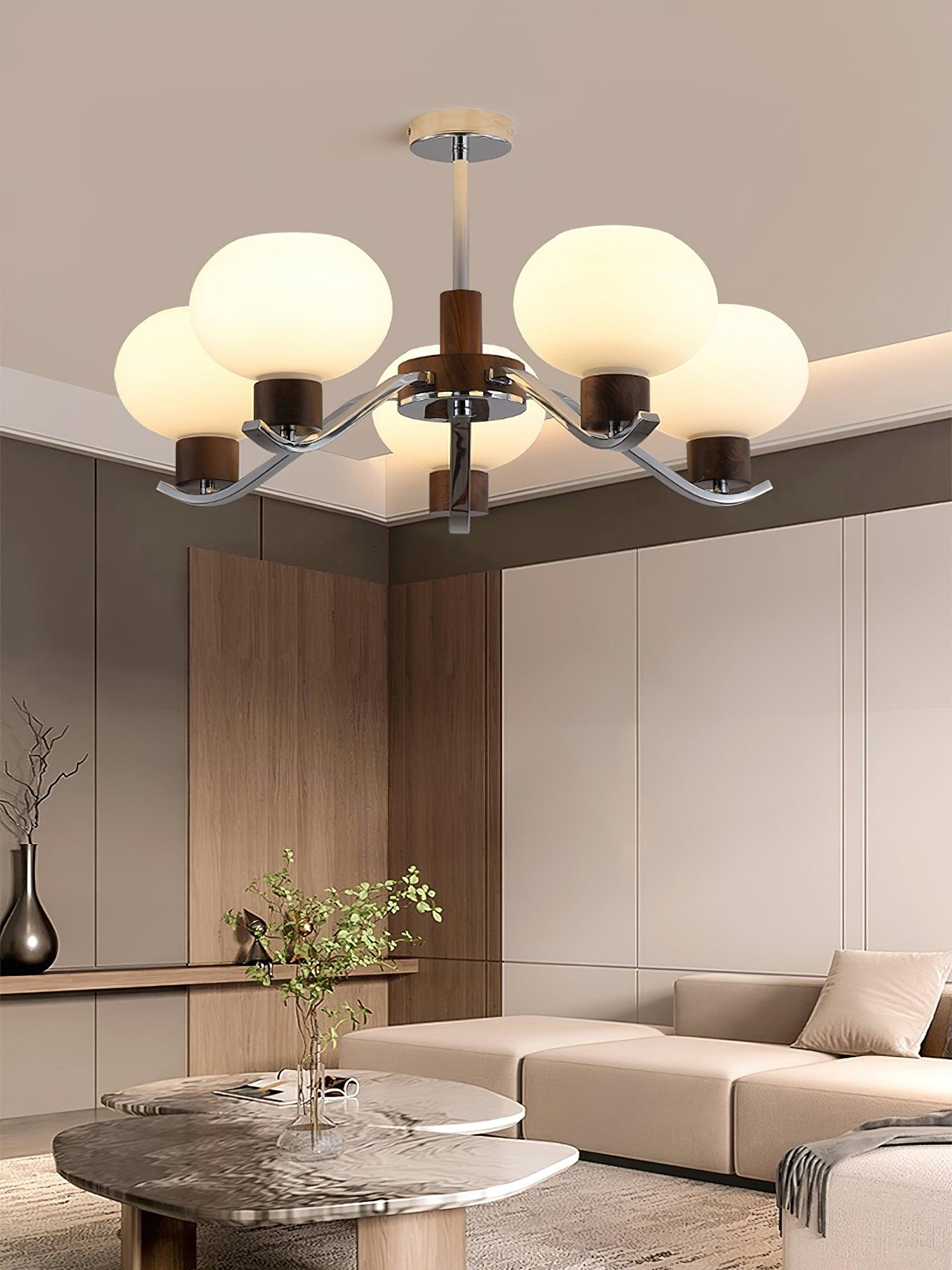Colome Chandelier - Elegant Modern Crystal Ceiling Light Fixture for Dining Room, Living Room & Bedroom | Perfect for Home Decor & Interior Design