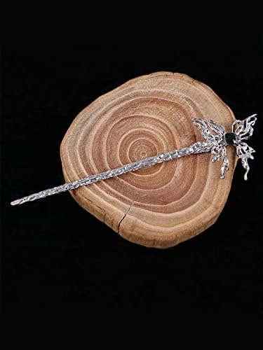 Kairangi Butterfly Hair Stick for Women & Girls - Elegant Bun Holder, Juda Pin Hair Accessory, Multicolor - Perfect for Weddings, Parties & Everyday Hairstyles
