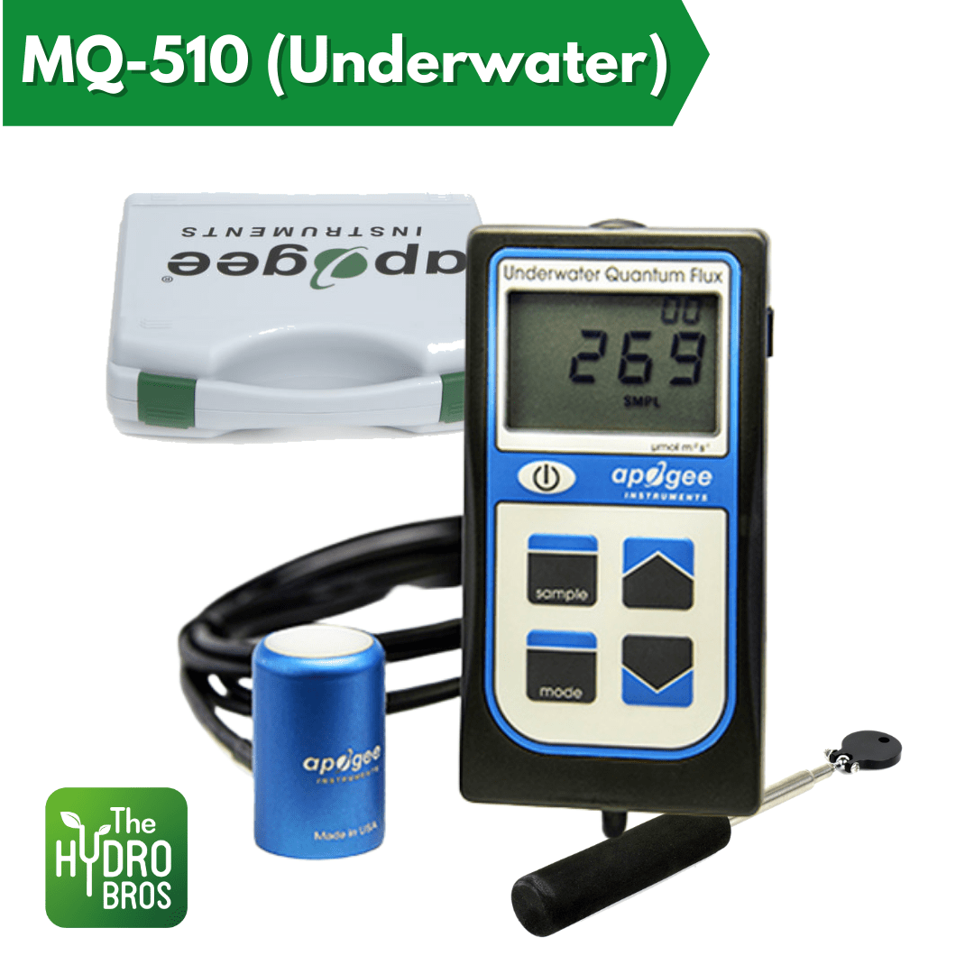 Apogee MQ 510 PAR Meter with Detachable Sensor Wand - Accurate Light Measurement for Hydroponics, Greenhouses & Indoor Gardening