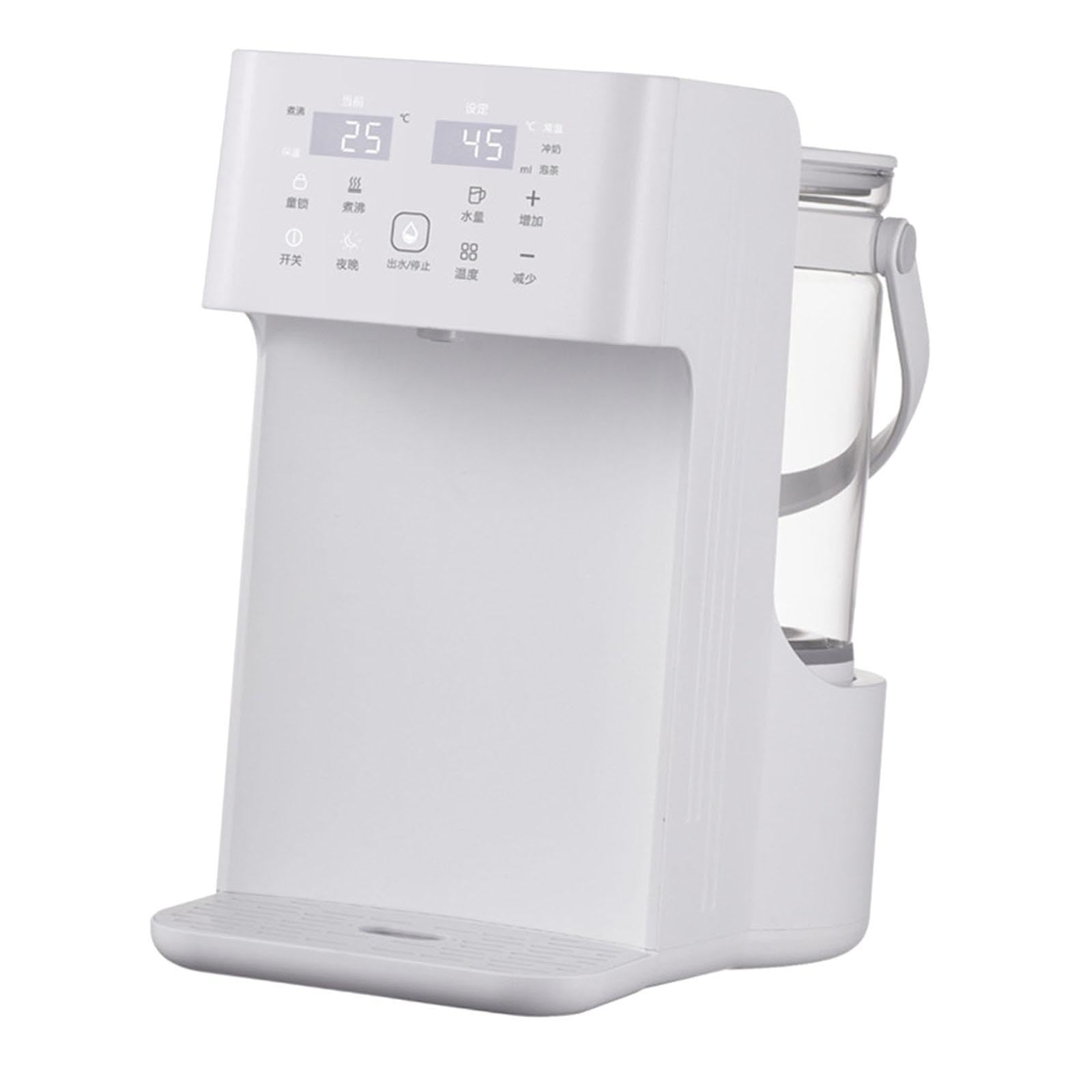 Menolana Electric Kettle - Fast Boiling 1.7L Stainless Steel Thermostatic Tea Kettle with Keep Warm Function for Coffee, Tea, Baby Formula & Breastmilk - Perfect for Home, Office & Nursery Use