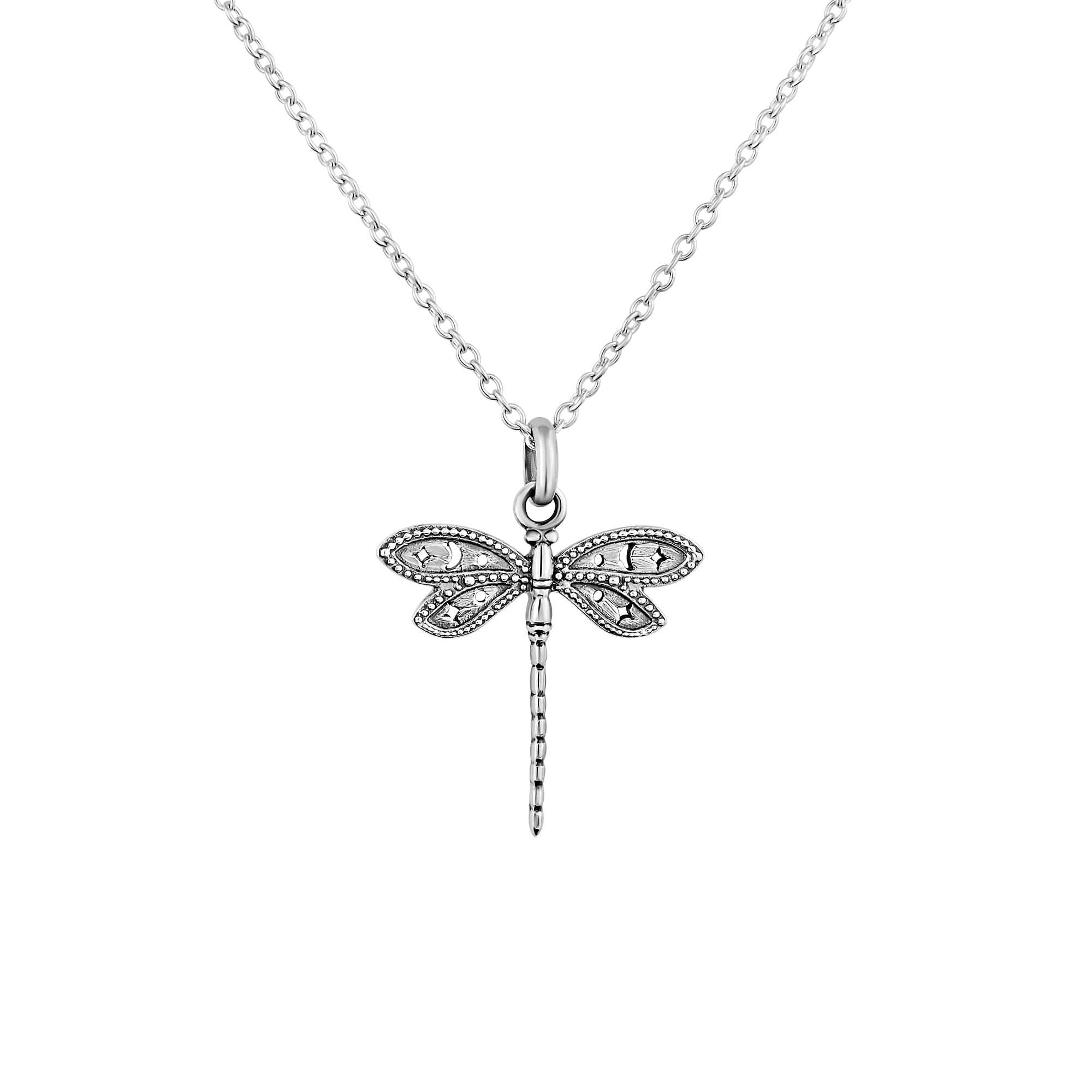 Wild Dragonfly Necklace - Handmade Boho Jewelry for Women - Perfect for Summer Festivals & Beach Vacations