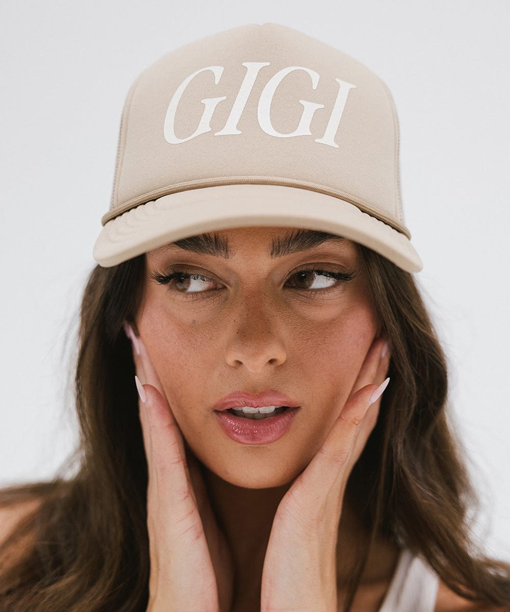 Gigi Foam Trucker Hat - Adjustable Snapback Cap for Men & Women - Stylish & Comfortable for Outdoor Activities, Sports, and Casual Wear